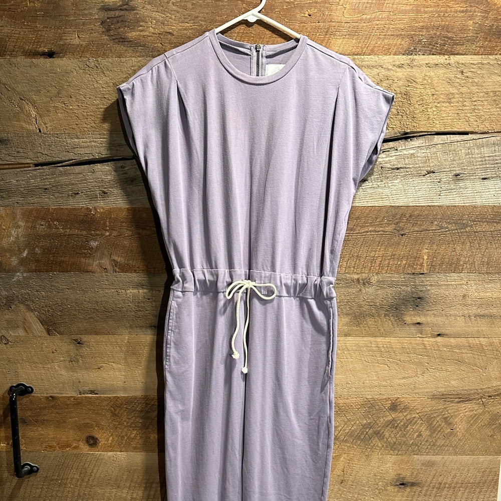 Pistola Decklin Lilac Zip-Up Jumpsuit